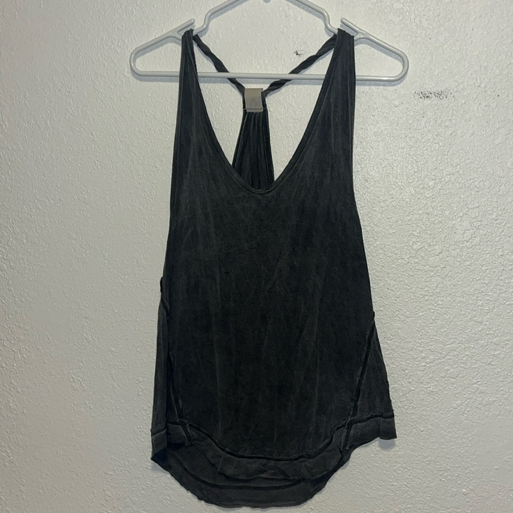 Dark grey tank top